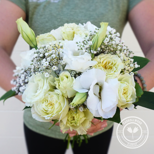 White Handheld Bouquet